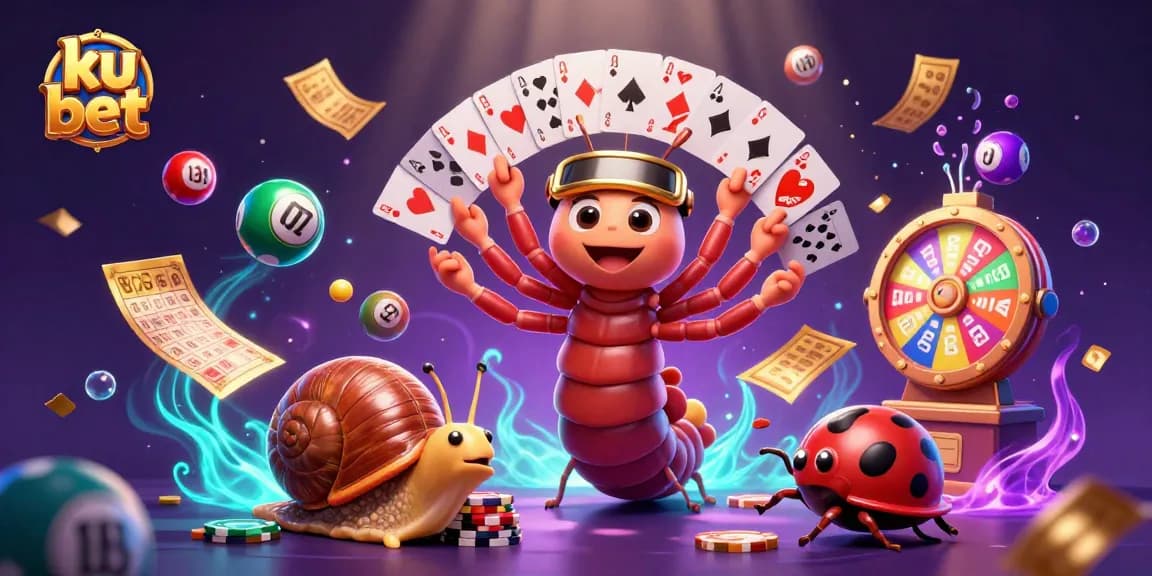Experience thrilling ku bet action with vibrant characters and dynamic gambling elements.