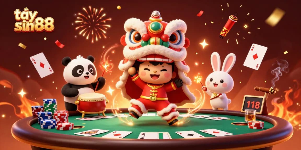 Engage with exciting poker action at tại sin88 featuring vibrant characters and games.