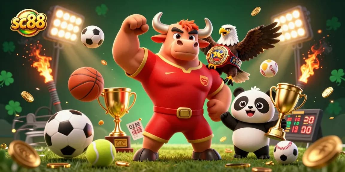 Experience the thrill of sc88 sports betting with dynamic 3D characters and rich casino elements.