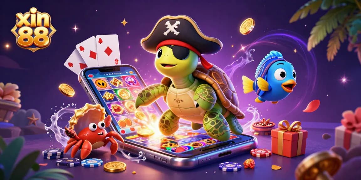 Win big with xin 88’s vibrant casino scene featuring dynamic gaming elements and colorful action.