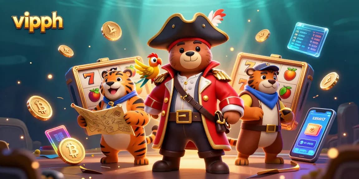 Experience thrilling wins at vipph with exciting slot games and vibrant character art.
