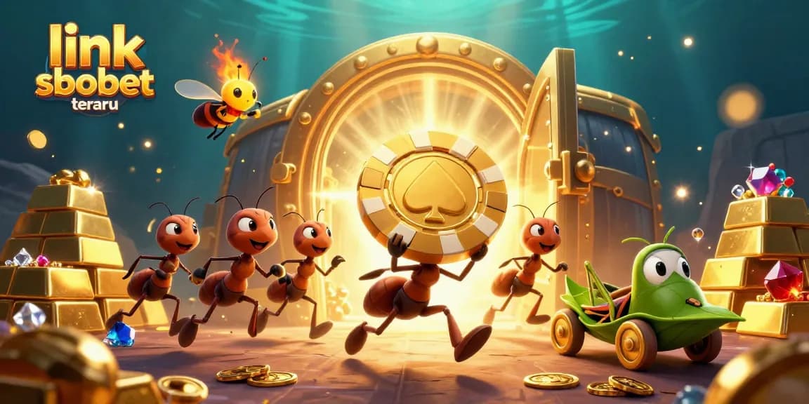Engage with the latest link sbobet terbaru in this vibrant heist scene featuring dynamic casino elements.
