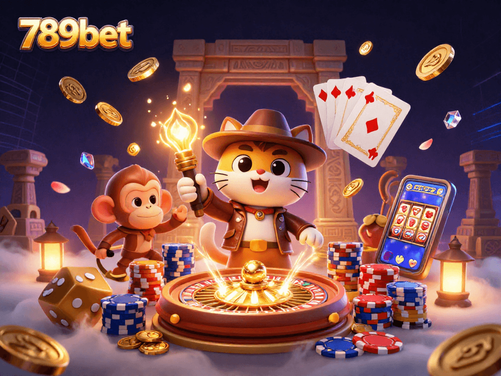 Experience thrilling gameplay at 789bet casino, where golden coins and treasures come alive in a vivid adventure.