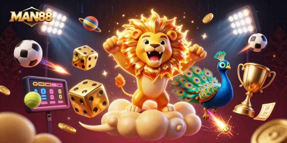 MAN88 elevates the betting experience with thrilling sports action and dynamic casino elements.