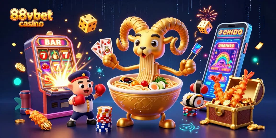 Trải nghiệm thú vị tại 88vbet casino với hình ảnh sôi động và màu sắc rực rỡ