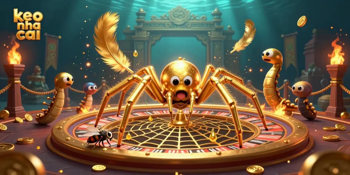 Betting in a dynamic scene with keo nha cai at the roulette wheel surrounded by engaging casino elements.