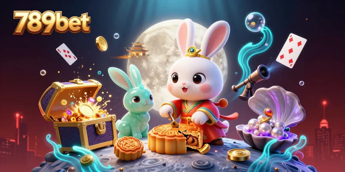 Engage in thrilling gameplay at 789bet with a vibrant casino-themed digital illustration.