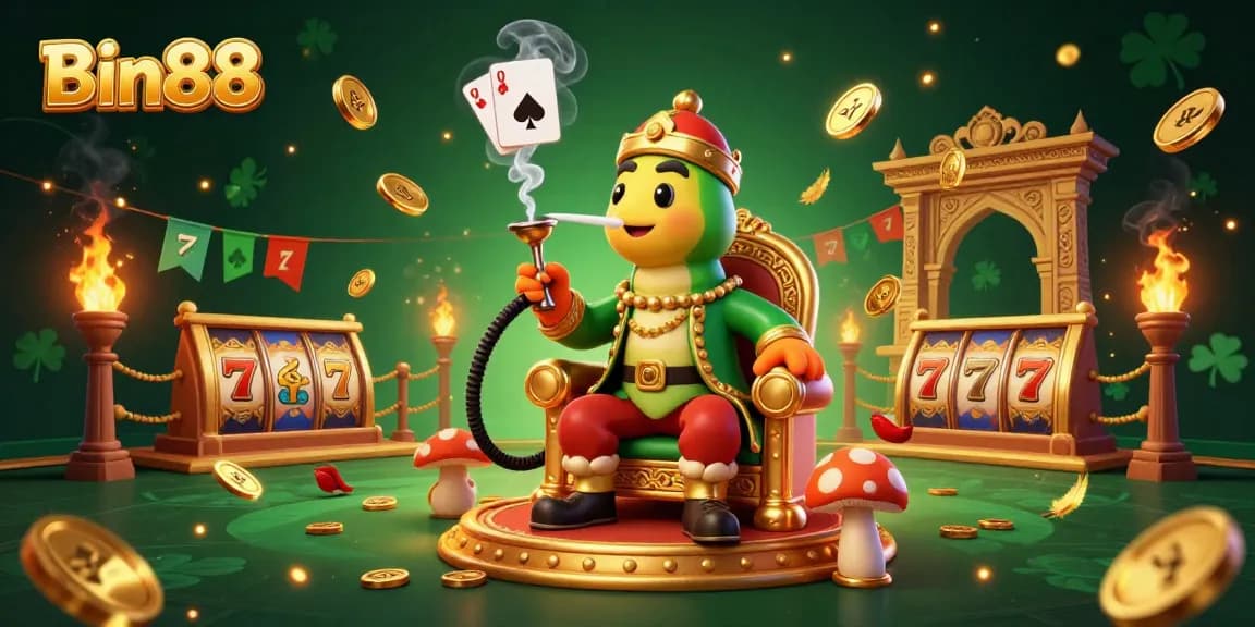 Experience thrilling casino blackjack gameplay with Bin88 and its exciting visual elements.