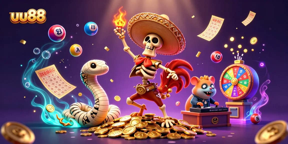 Experience thrilling wins with uu88's vibrant casino scene featuring dynamic game elements.