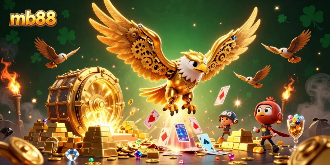 Join the action at mb88, where players win big with vibrant 3D casino elements and golden treasures.
