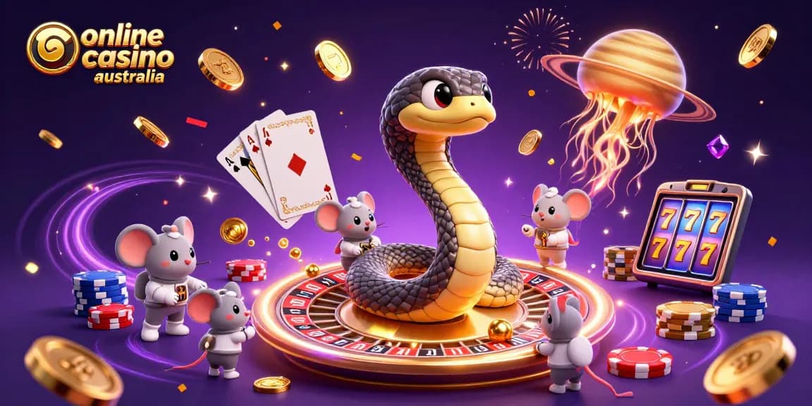 Experience excitement at the online casino Australia with vibrant energy and festive gaming action.
