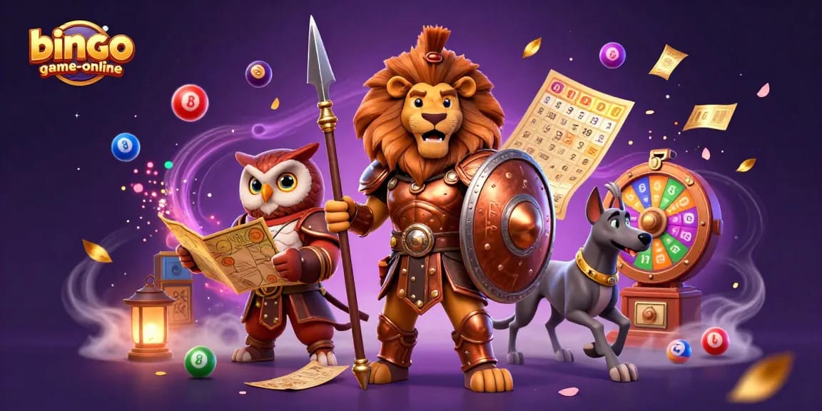 Experience the excitement of bingo-game-online with vibrant scenes and thrilling gameplay.
