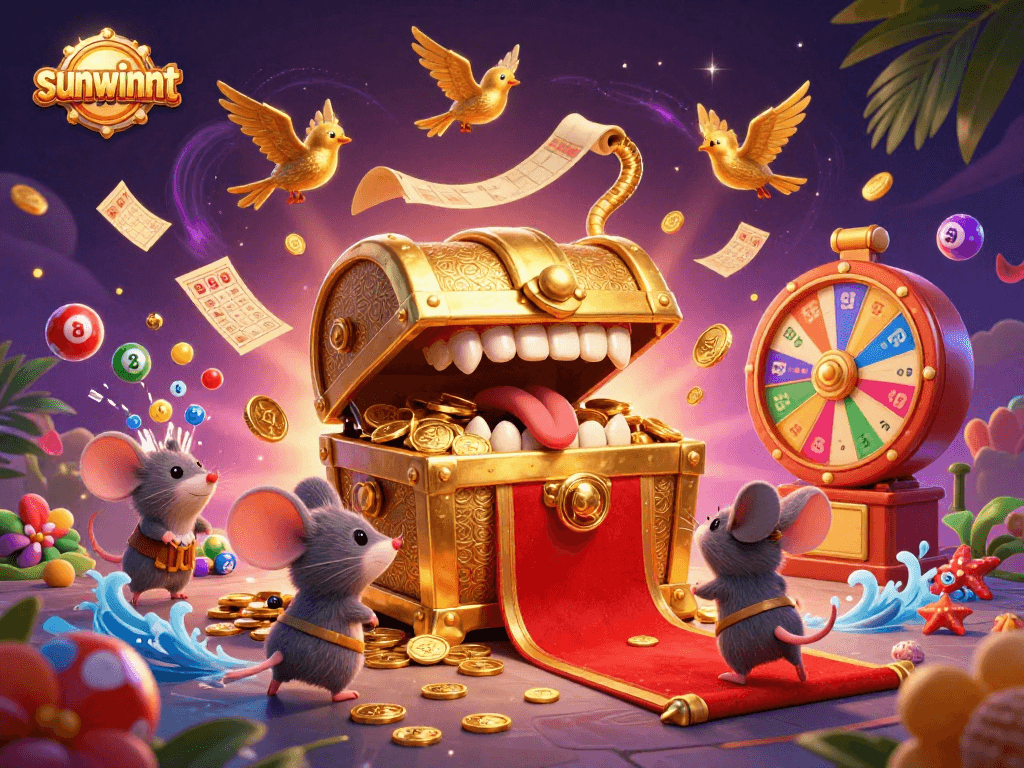 Engage in thrilling gaming moments at sunwinnt with animated lottery elements and adventurous motifs.