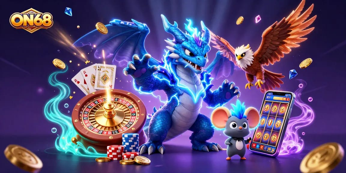 Win big with ON68's thrilling games amidst a vibrant casino scene!