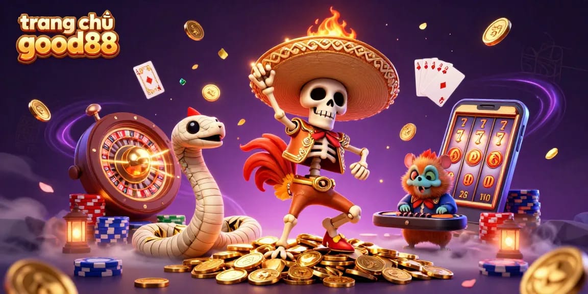 Celebrate winning moments at trang chủ good88 with exciting games, vibrant coins, and lively characters.