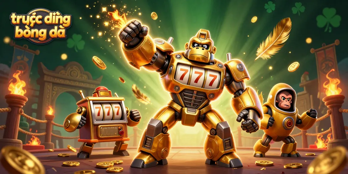 Experience trực tiếp bóng đá with dynamic illustrations showcasing victory, action, and excitement in gambling.