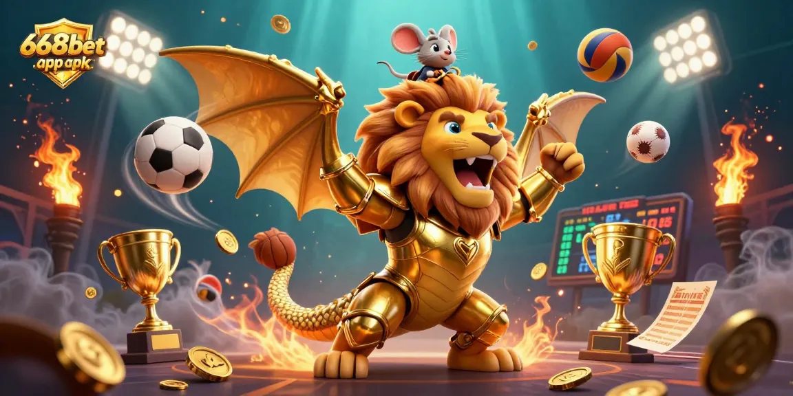 Experience the thrill of gaming with the 668bet app apk featuring dynamic sports elements and golden treasures.