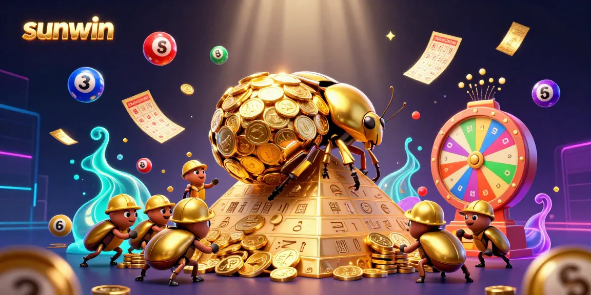 Engage with sunwin's thrilling lottery experience with colorful elements and engaging scenes.