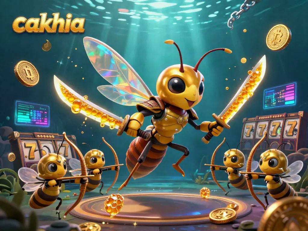 Immersive illustration showcasing cakhia-themed casino excitement with vibrant characters and gaming elements.