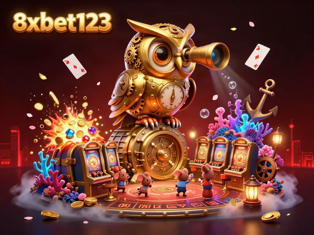 Experience exciting casino action with the vibrant 8xbet123 world of animated characters and treasure elements