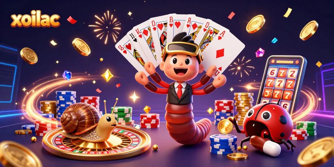 Experience thrilling gaming with xoilac's dynamic casino scene featuring lively characters and rich elements.
