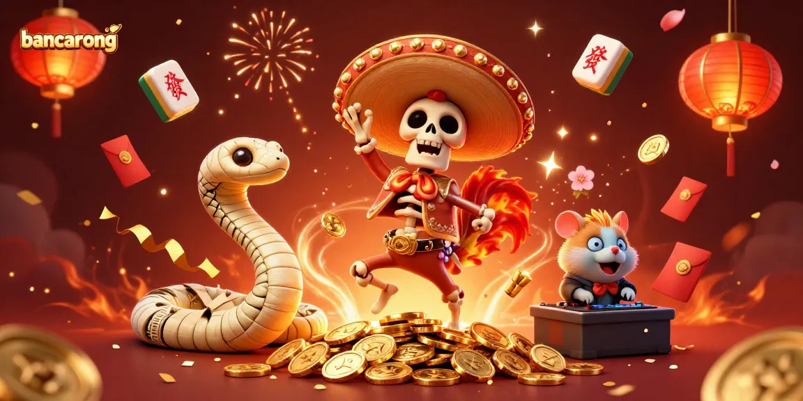 Experience the vibrant action of bancarong with a lively casino-themed scene featuring engaging characters.
