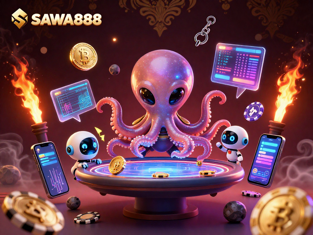 Experience thrilling gameplay with SAWA888’s dynamic alien-themed slots and poker action.