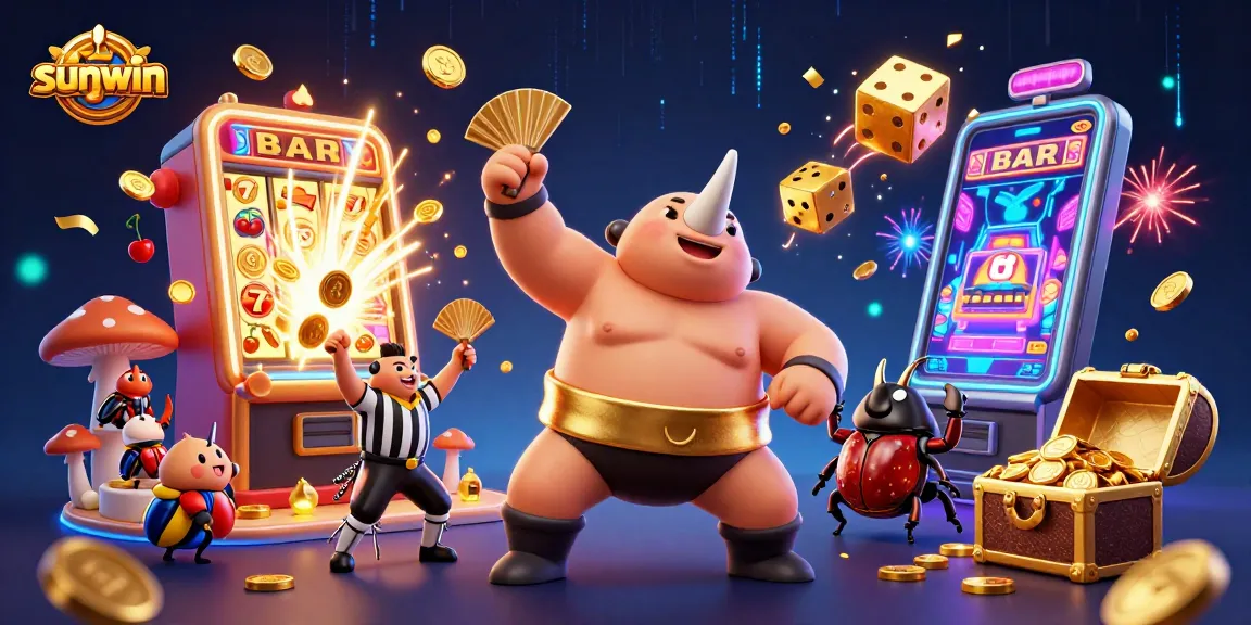 Spin to win at Sunwin with exhilarating casino games and jackpots galore!
