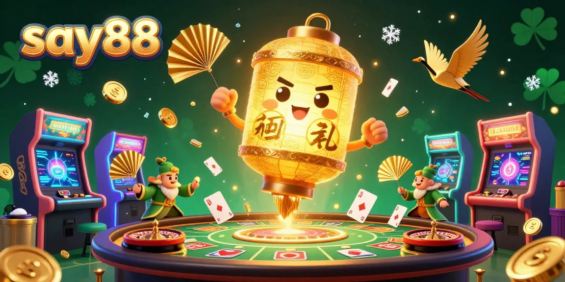 Experience thrilling gaming at say88, featuring vibrant live casino action with illuminated game elements and dynamic interactions.