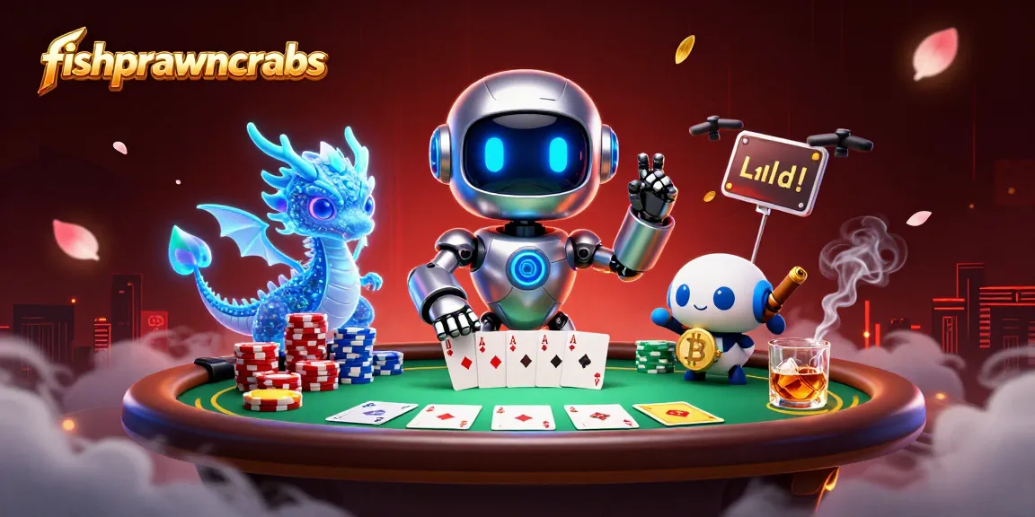Engage in thrilling fishprawncrabs poker action with vibrant characters and dynamic gameplay elements.