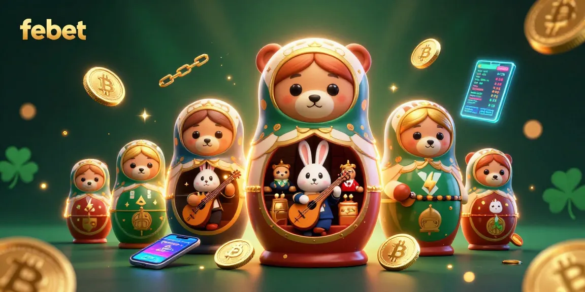 Experience the thrill of febet casino gaming with vibrant characters and dynamic elements in this captivating illustration.