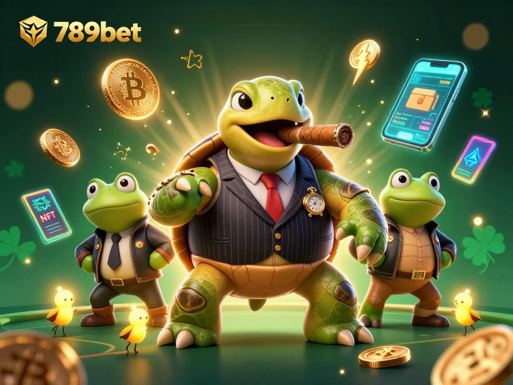 Experience the thrill of betting at 789bet with our colorful casino scene, featuring vibrant characters and gaming elements.