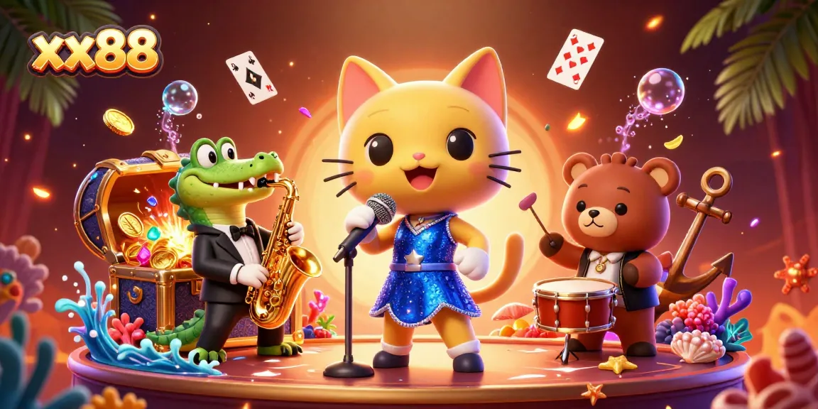 Experience thrilling gameplay at xx88 with exciting casino characters and elements.