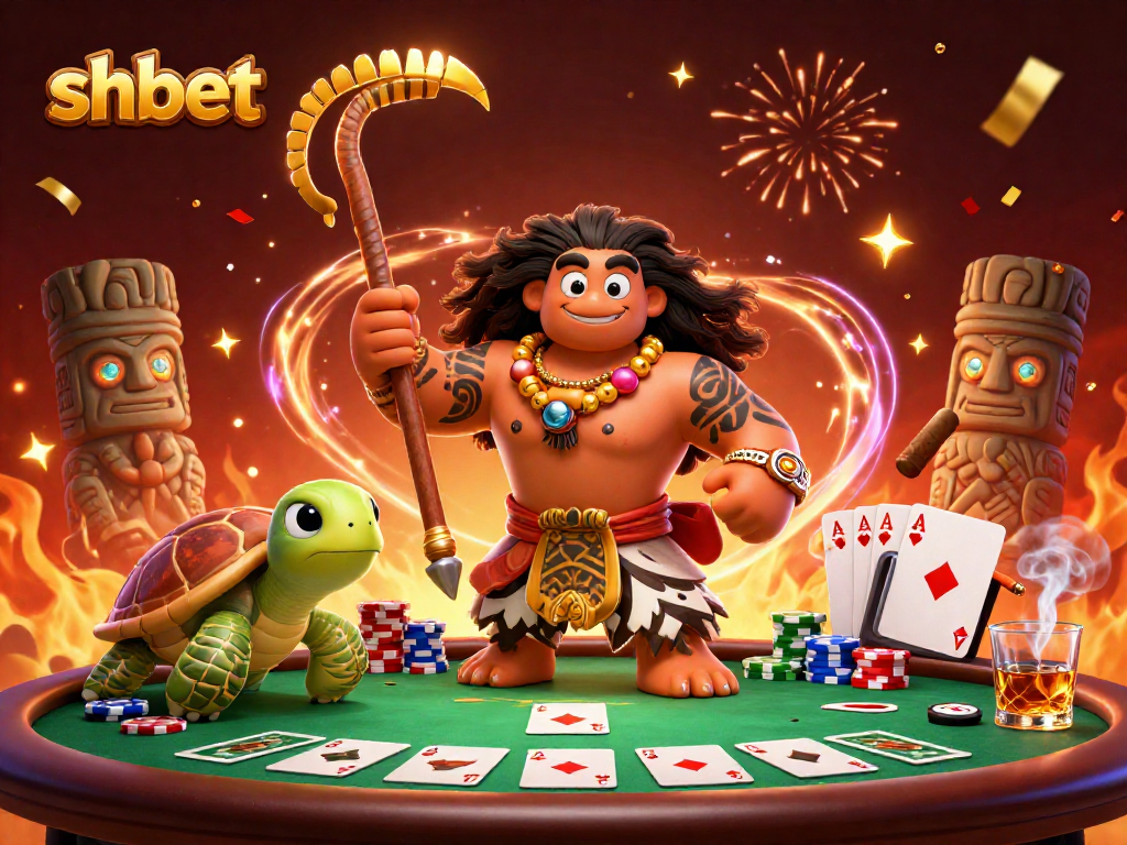 Play at shbet and win big with engaging gaming elements in this richly detailed illustration.