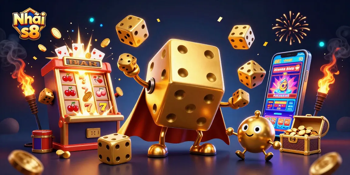 Engage with thrilling moments at Nhà cái s8, featuring a dynamic casino scene with exciting gaming elements.