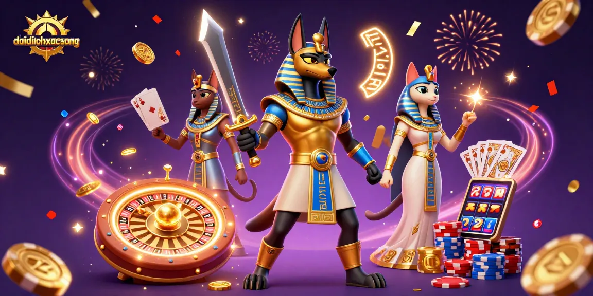 Engage in the thrill of gambling with daidichxacsong through immersive 3D gaming elements.