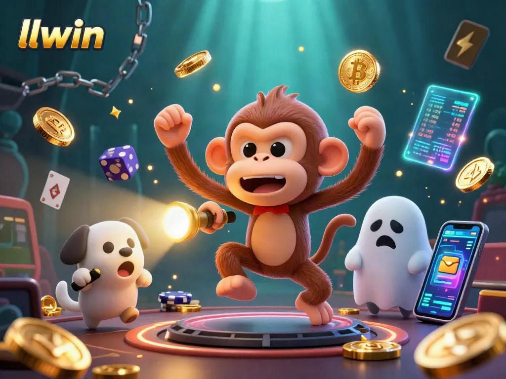 Engage with llwin’s thrilling haunted casino experience surrounded by playful ghostly elements.