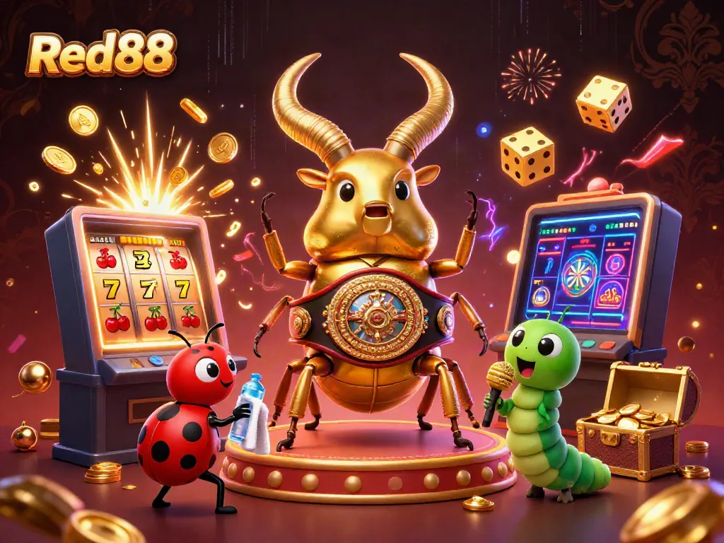 Red88 introduces exciting casino action with dynamic 3D characters and vibrant visuals.