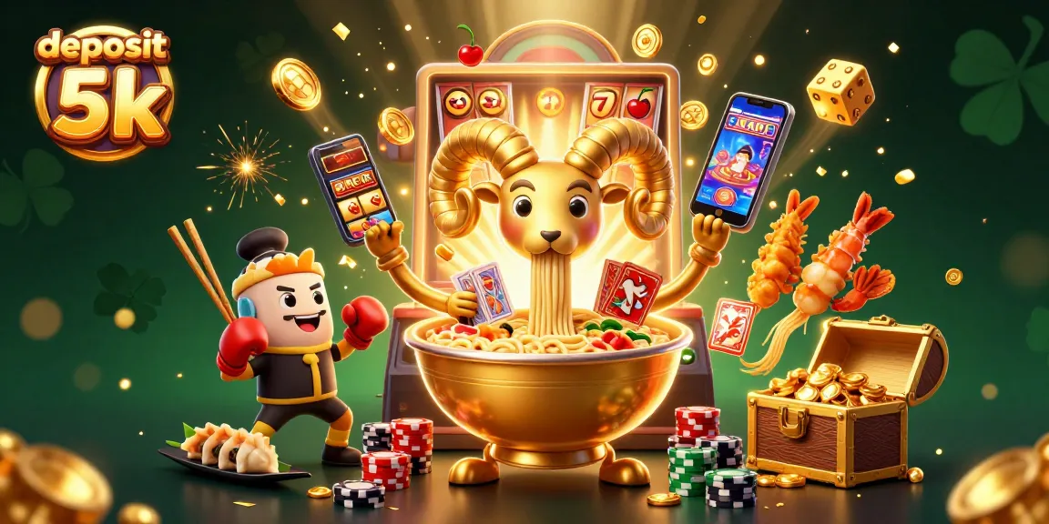 Engage in winning strategies on deposit 5k platforms with vibrant casino-themed illustration.