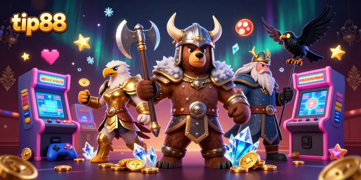 Experience thrilling gameplay at tip88 with iconic characters and vibrant gaming elements.